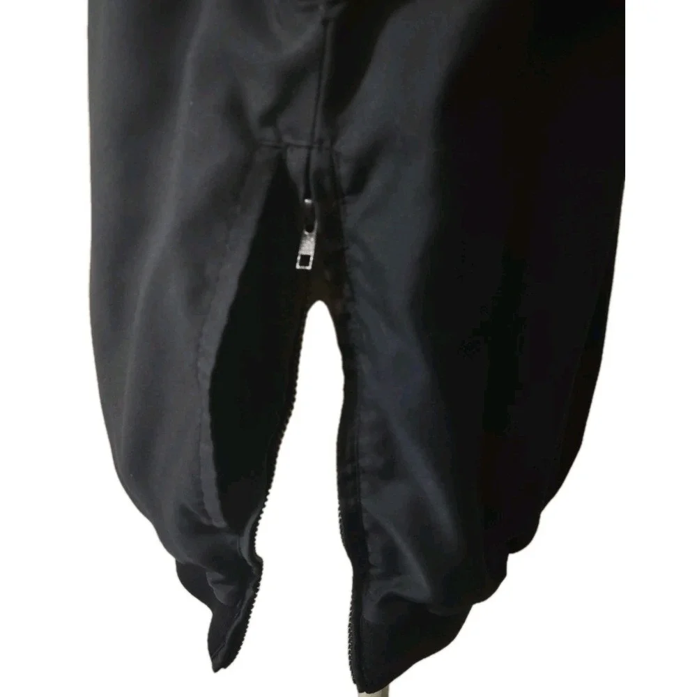 Ahead Authentics Pullover Jacket Men's Size L Golf Zip Off Sleeves 1/4 Zip Black